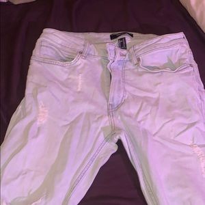 Light ripped jeans